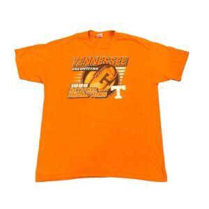 VTG Tennessee Volunteers T Shirt XXL Orange 1998 National Champions Football